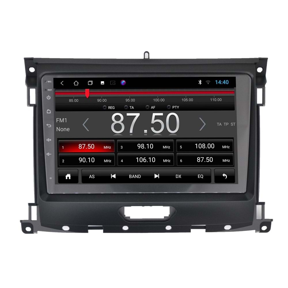 Ford Ranger 2015-2021 9 İnç Multimedya Çerçevesi (LOW-END)