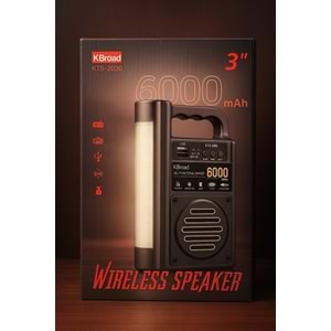 KTS-2030 Radyolu Işıldak Güneş Enerjisi ile Şarj