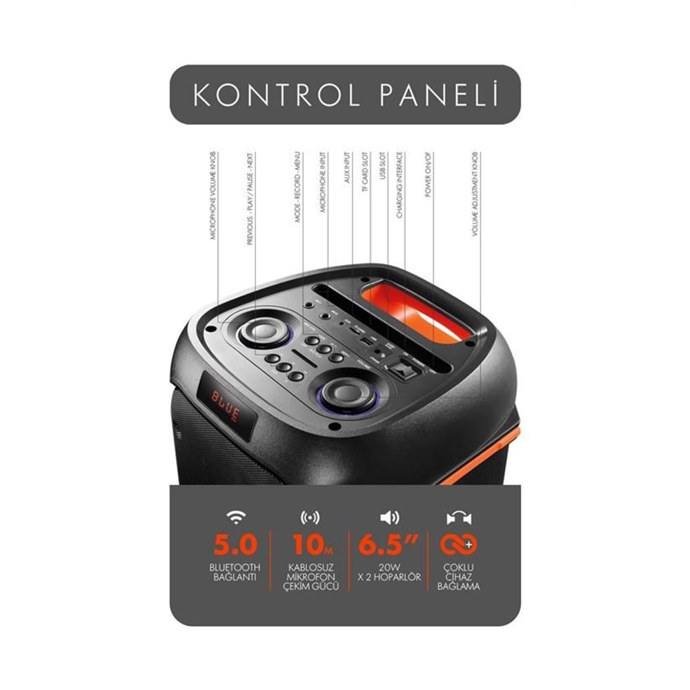 POWERWAY DUO BLUETOOTH HOPARLÖR